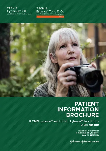 Eyhance Patient Brochure Fda Update Jul2023 1